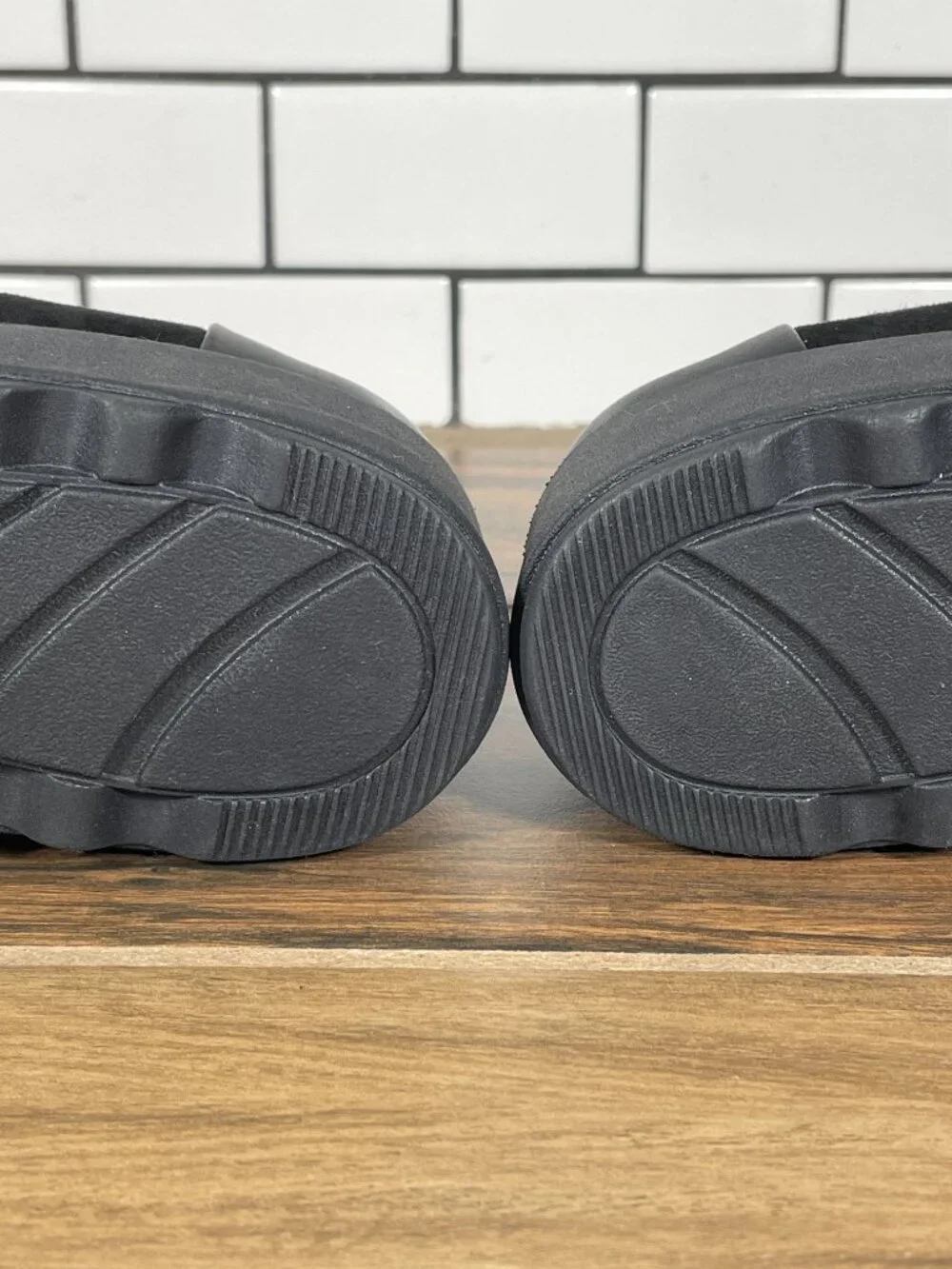 Clarks Sharon Dolly Shoes Womens Size 7 Black Suede Slip On Comfort Loafers